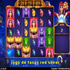 jogo de facas red silver